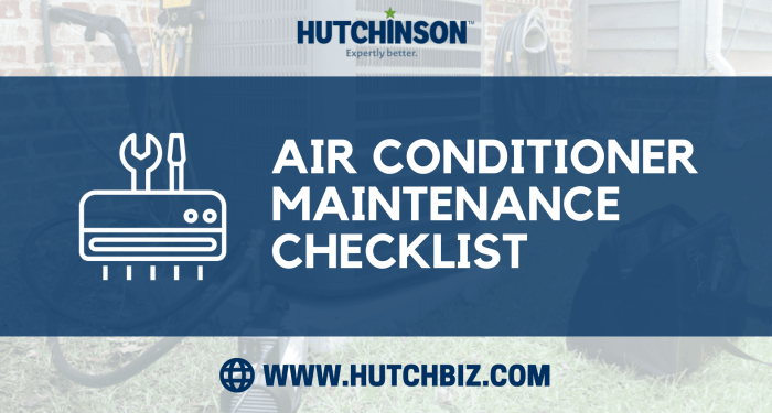 AC Maintenance Checklist 2023